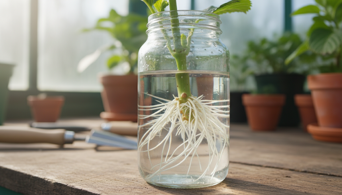 découvrez nos astuces simples et efficaces pour réussir la bouture d’un hortensia dans l’eau et obtenir de belles plantes facilement chez vous.
