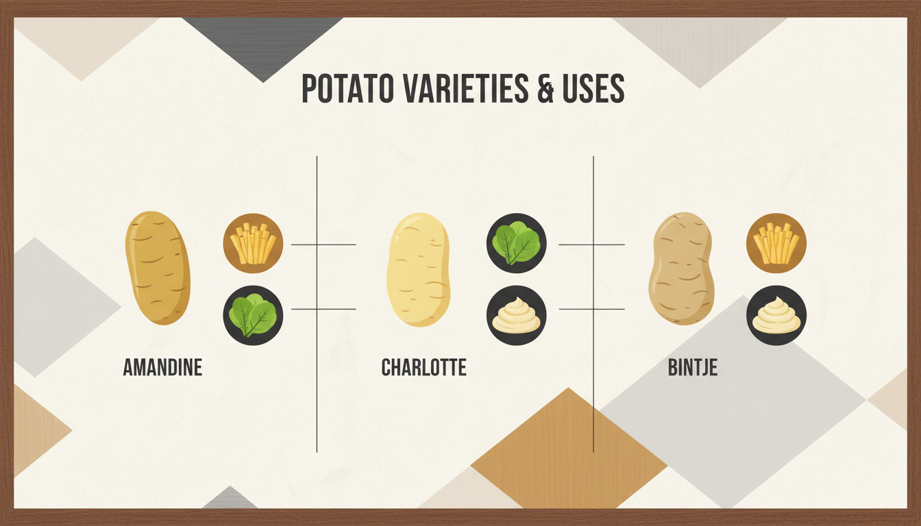 découvrez notre guide complet des variétés de pommes de terre pour choisir la meilleure selon vos besoins culinaires et jardiniers.