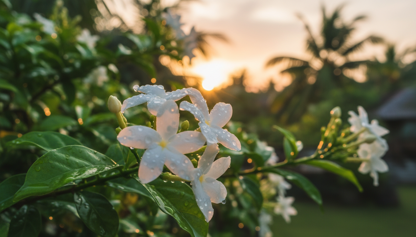 découvrez tout sur le jasmin de bali, ses caractéristiques uniques et ses nombreux bienfaits pour la santé et le bien-être.