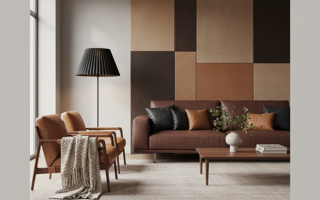 Le cuir s&rsquo;impose-t-il comme la star incontestée de la déco en 2026 ?