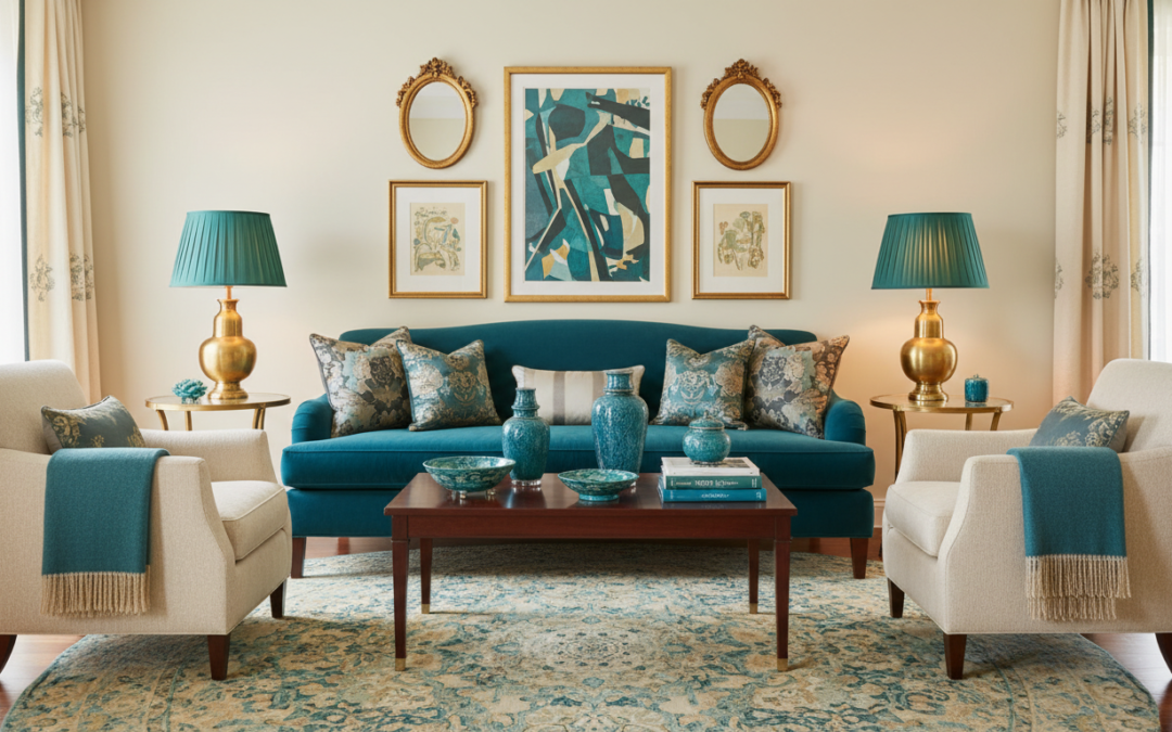 : L’élégance au cœur des intérieurs grâce à cette couleur, à adopter en total look ou en touches subtiles – une métamorphose sans repeindre