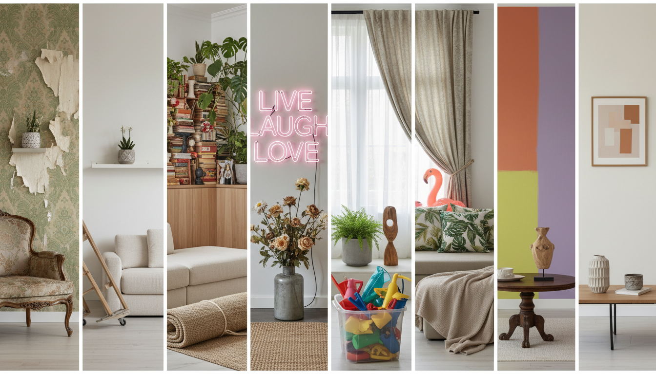 découvrez les 10 tendances déco à oublier en 2026 pour un intérieur moderne et élégant. adoptez un style actuel en évitant les erreurs passées.