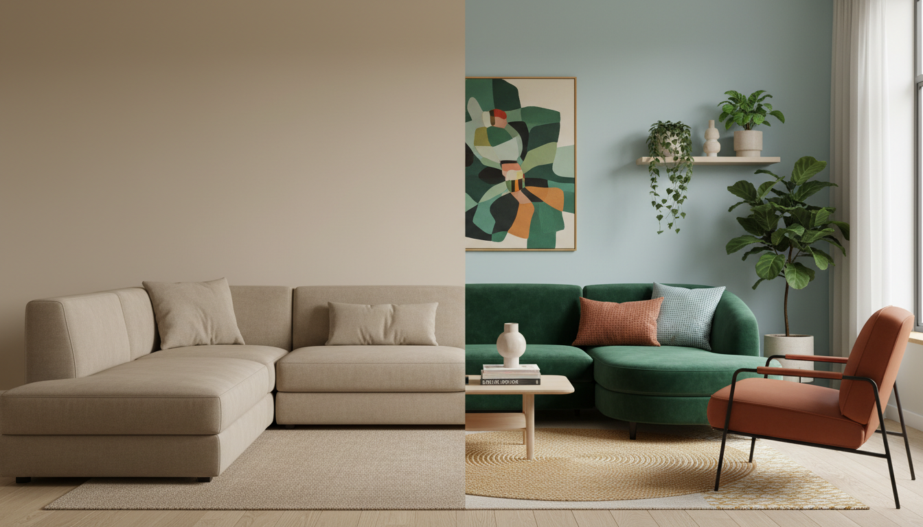 découvrez pourquoi une décoratrice d'intérieur déconseille le salon beige en 2026 et explorez les couleurs tendance incontournables pour moderniser votre espace.