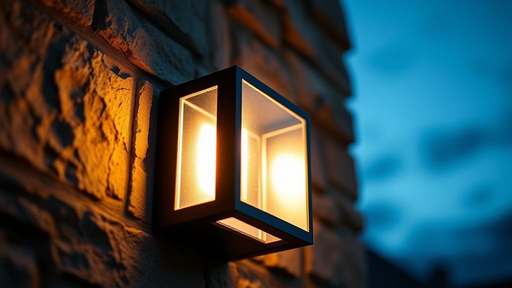 Comparatif des matériaux pour appliques murales extérieures