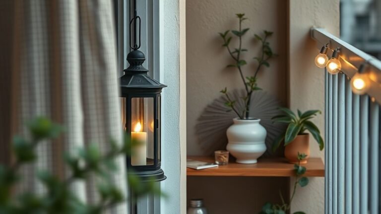 Petit balcon romantique : 5 idées pour un refuge cosy - Notre Jolie Maison