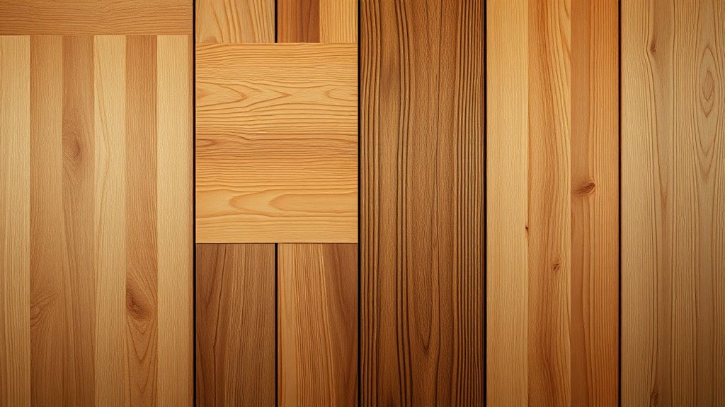 Détails de bardage intérieur en bois : différentes essences et poses