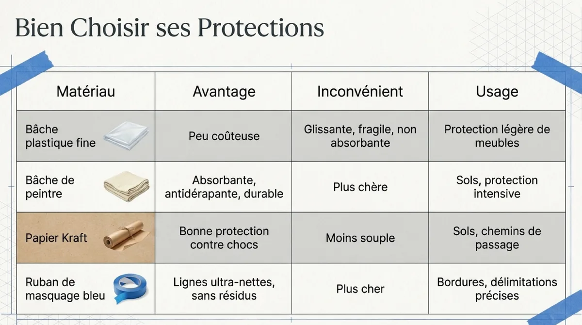 Infographie L'Importance Cruciale de l'Ordre pour Peindre une Pièce à la Perfection