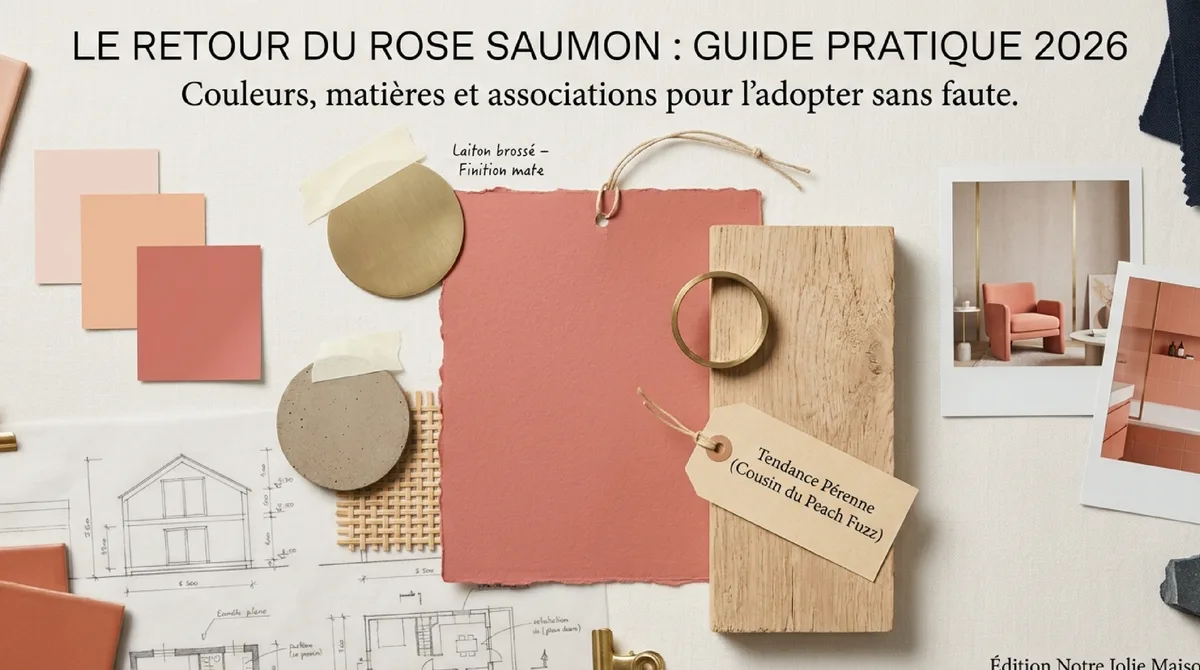 Infographie 1. Les 4 nuances de rose saumon : laquelle pour quelle ambiance ?