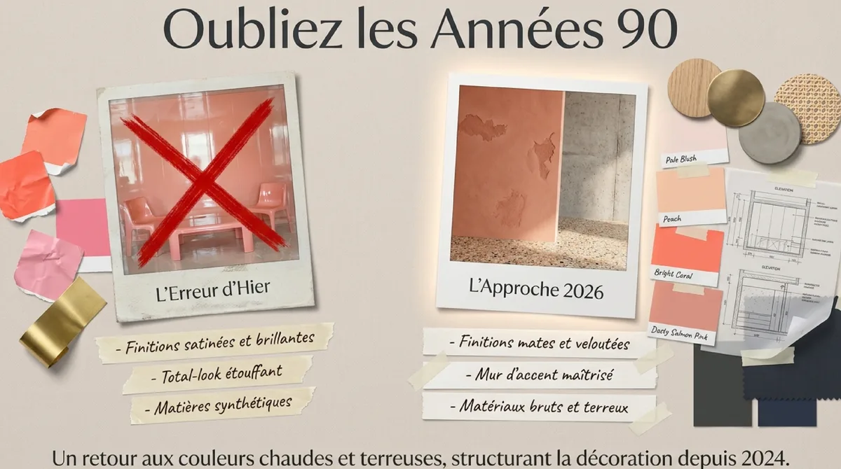 Infographie 2. Associer le rose saumon : 8 mariages de couleurs gagnants