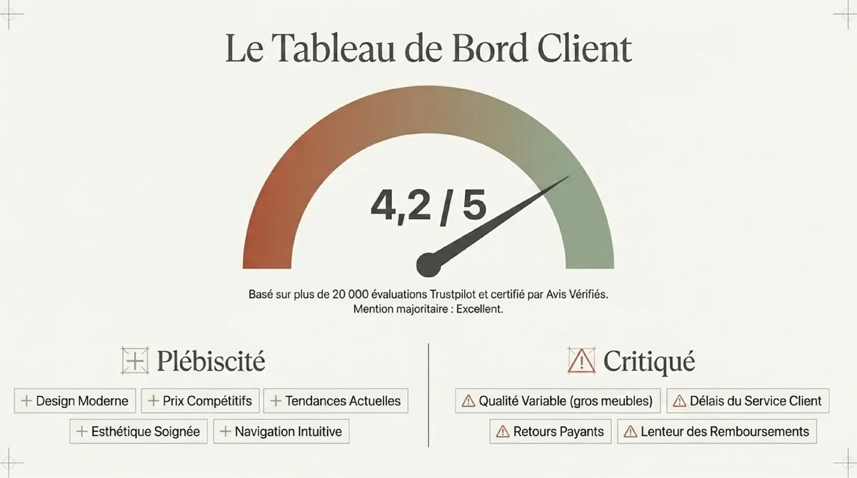 Infographie Qualité et durabilité des produits Sklum