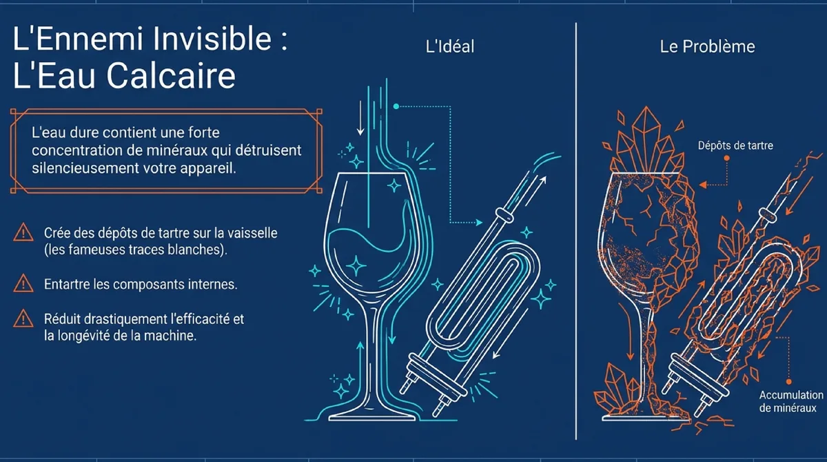 Infographie Comment Utiliser le Sel dans Votre Lave-Vaisselle