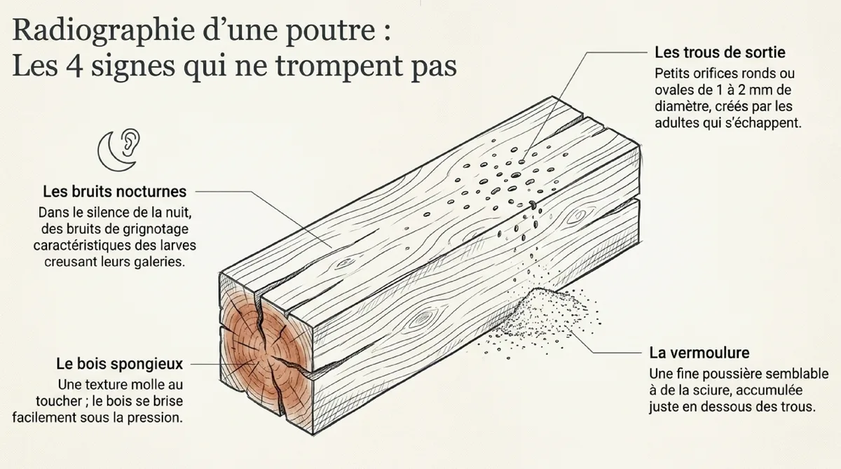 Infographie Les Traitements Curatifs Contre les Mites du Bois