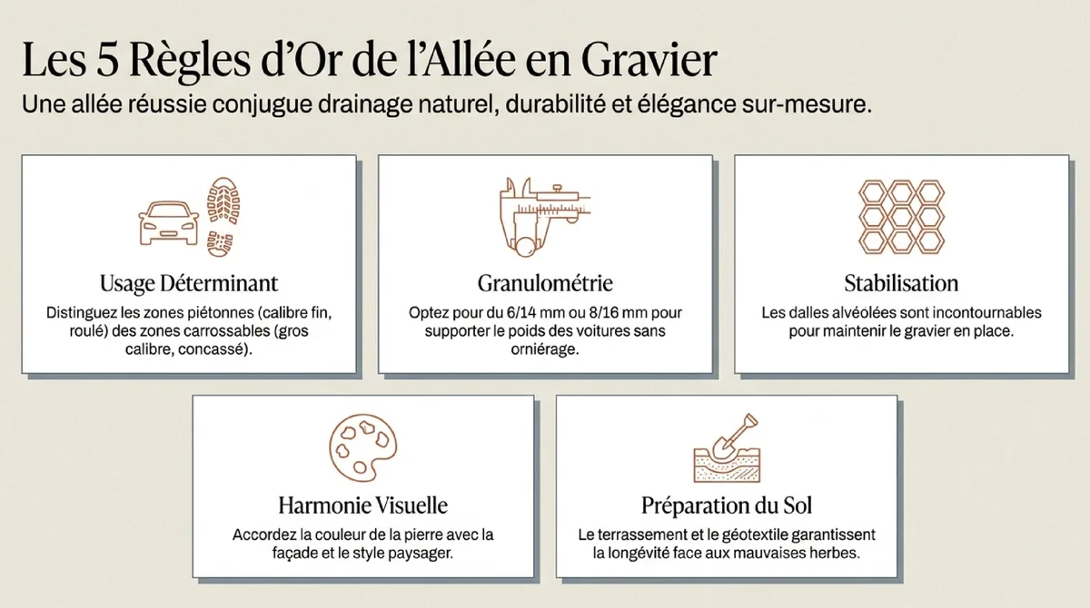 Infographie L'importance capitale de la préparation du sol et de la stabilisation