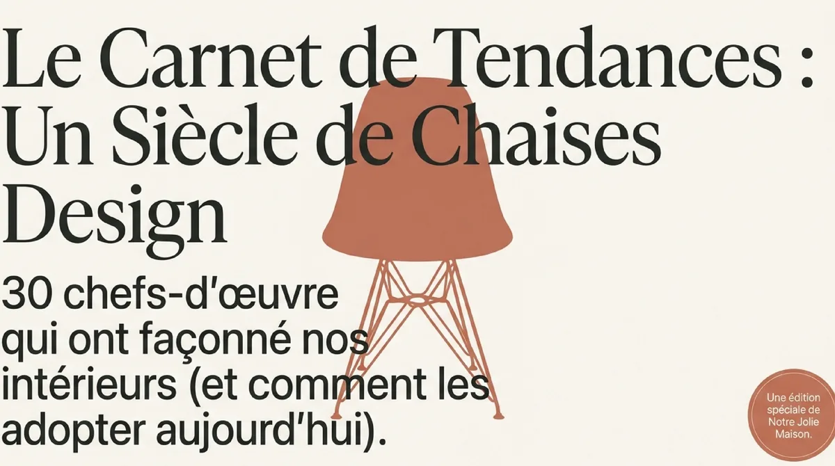 Infographie L'héritage moderniste : Quand la chaise design réinvente l'espace (1918-1940)