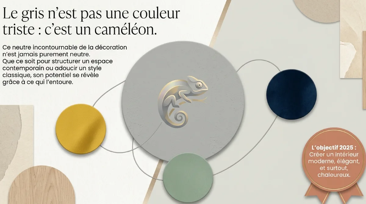 Infographie Dynamiser l'espace avec des couleurs chaudes et vibrantes