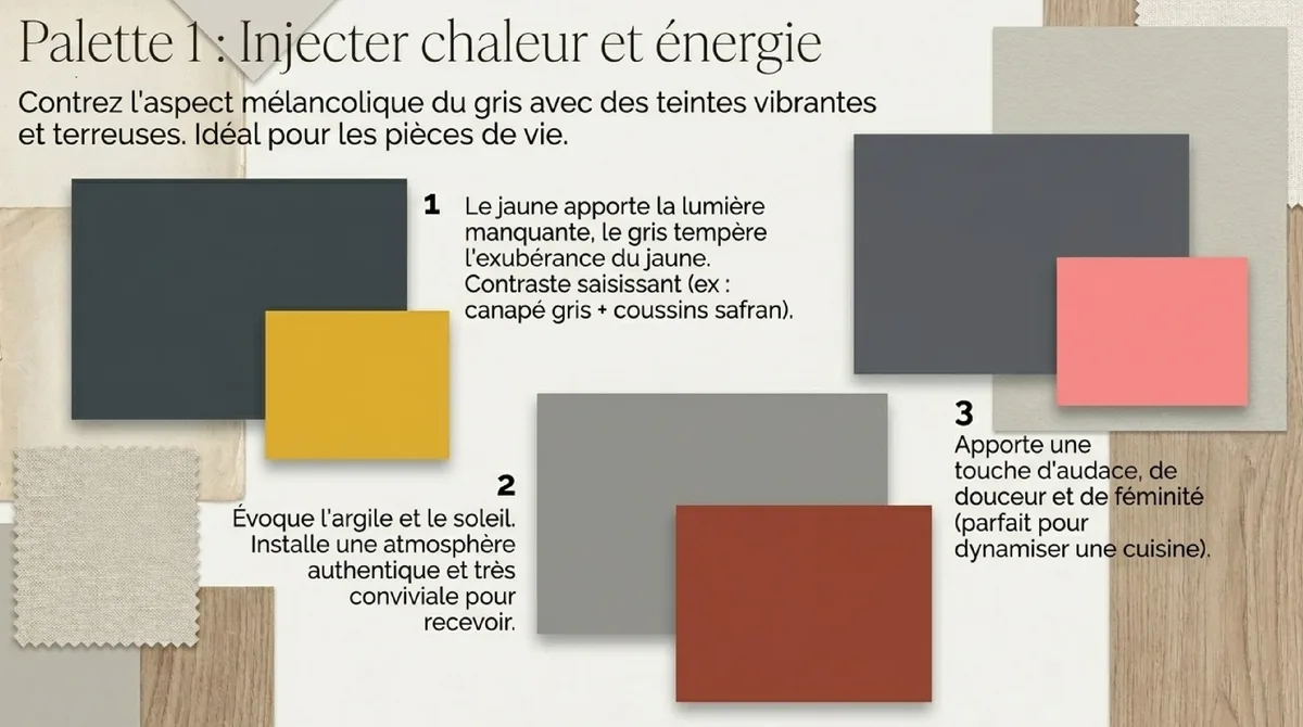 Infographie Maîtriser les sous-tons pour choisir la bonne nuance de gris