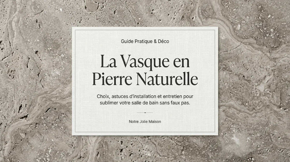 Infographie Pourquoi choisir une vasque en pierre naturelle pour sublimer votre salle de bain
