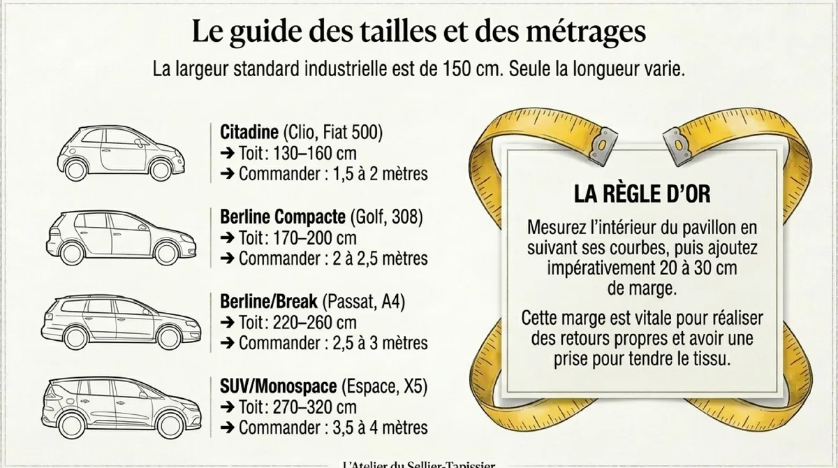 Infographie Mon retour d'expérience sur le choix du tissu