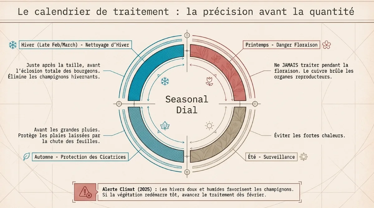 Infographie Comprendre la bouillie bordelaise : un allié esthétique et historique au jardin