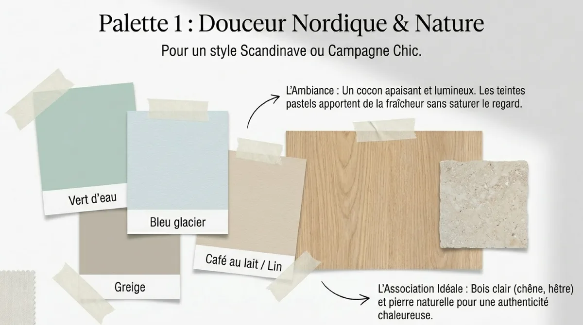 Infographie Adapter la couleur à la configuration de l'espace