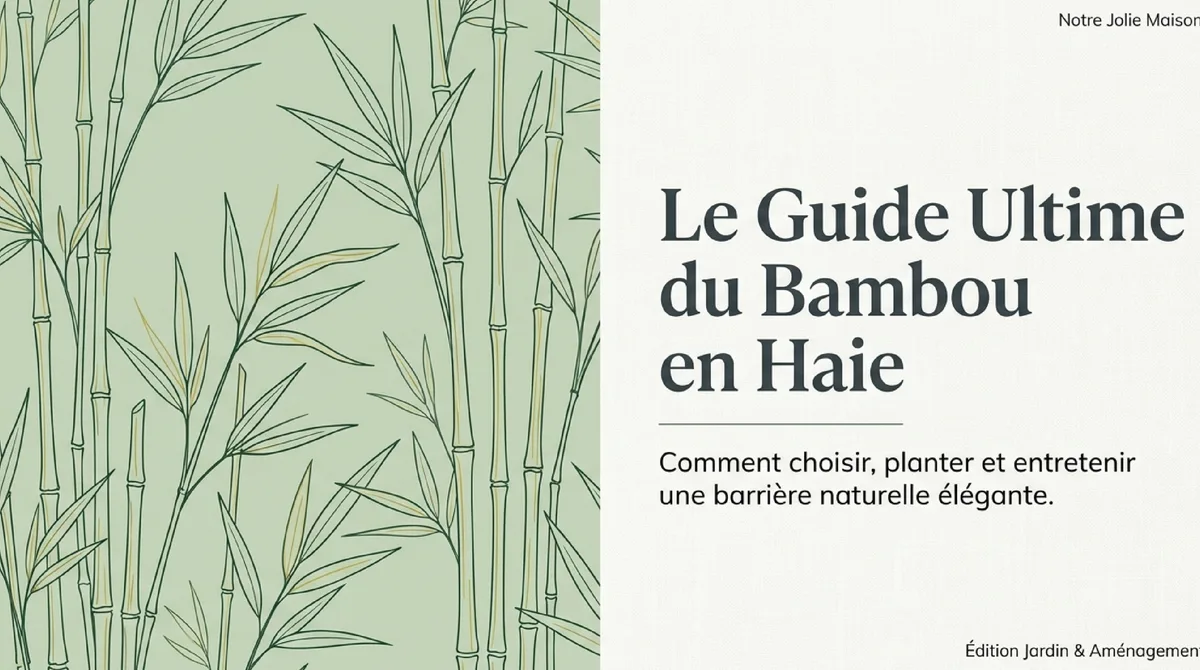 Infographie Pourquoi le bambou est le choix incontournable pour une barrière naturelle