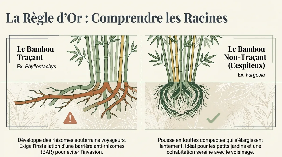 Infographie Intégration paysagère : sublimer votre extérieur avec le bambou