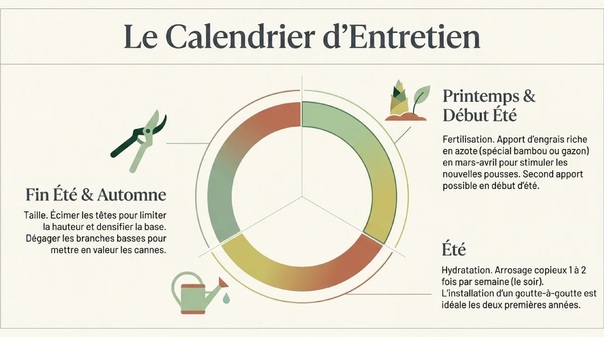 Infographie Intégration paysagère : sublimer votre extérieur avec le bambou