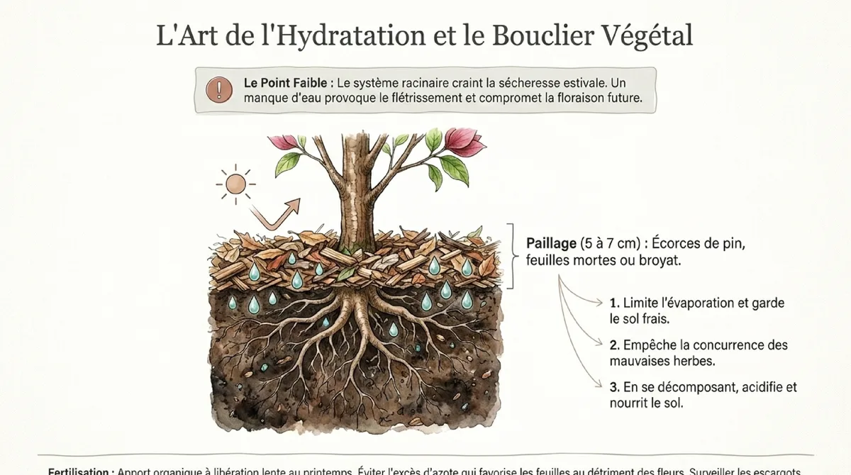 Infographie Une scénographie végétale aux quatre saisons et biodiversité