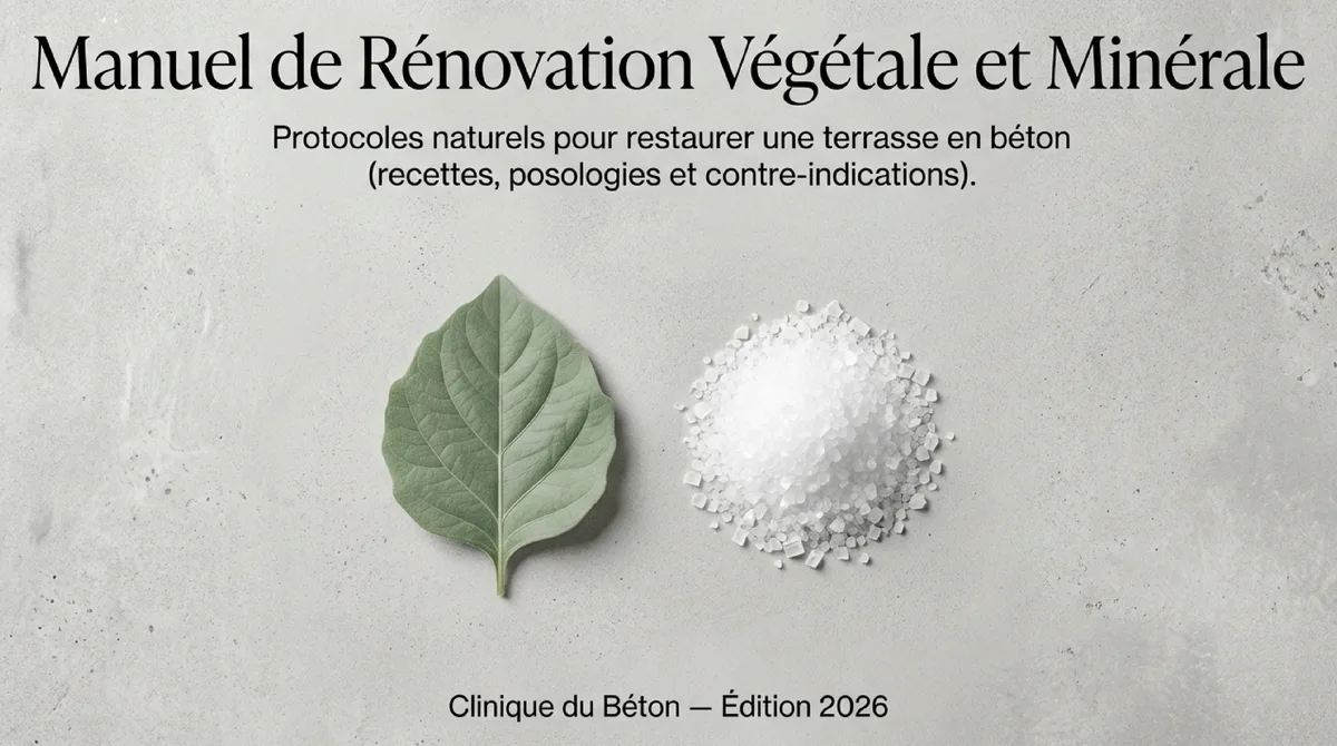 Infographie 1. Pourquoi votre terrasse en béton se salit-elle ?