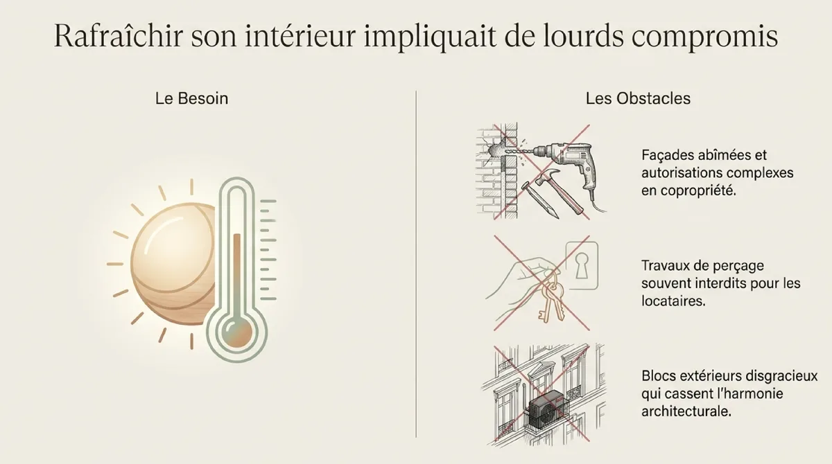 Infographie Un format modulaire pensé pour s’adapter à la pièce