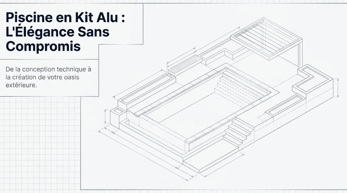 Infographie Pourquoi l’aluminium séduit autant pour une piscine enterrée
