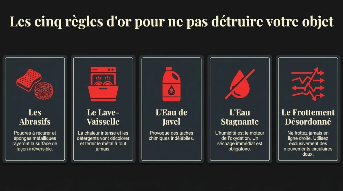Infographie Les erreurs à éviter absolument