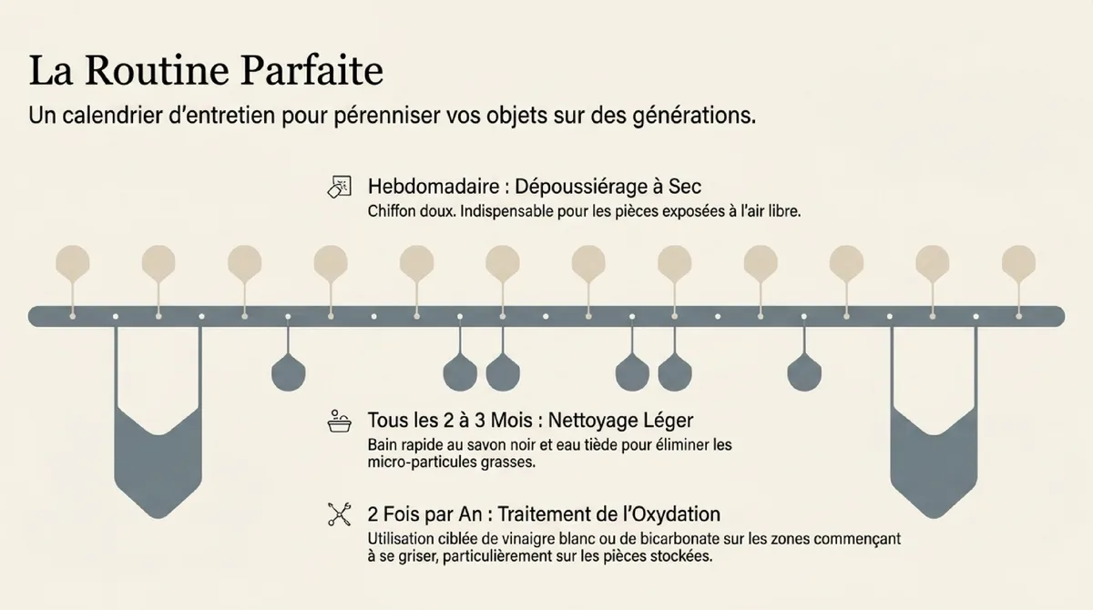Infographie Entretien préventif et conservation
