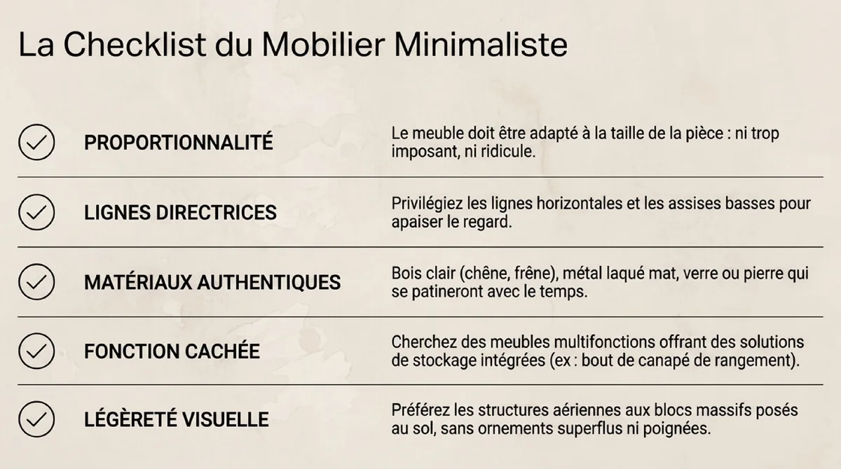 Infographie Minimalisme durable et tendances 2025 : consommer moins mais mieux