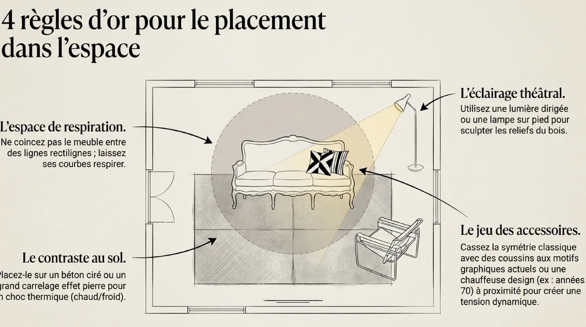 Infographie Les banquettes modernisées : Légèreté et fonctionnalité réinventées