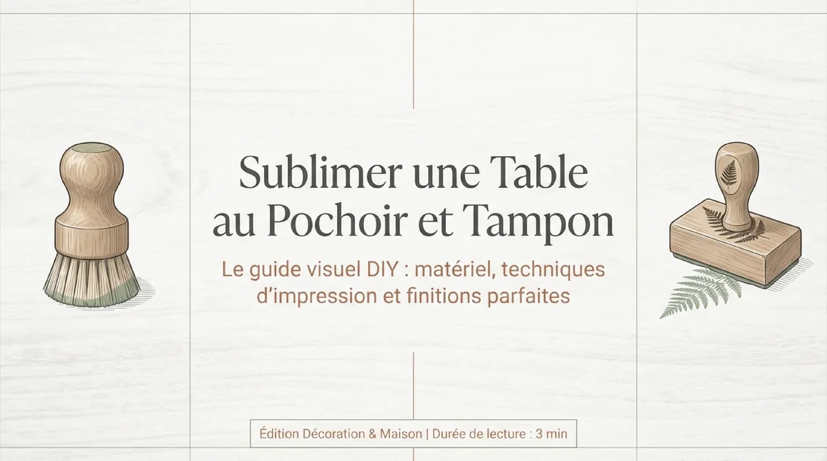 Infographie Tampons d'impression et motifs végétaux : l'alternative nature