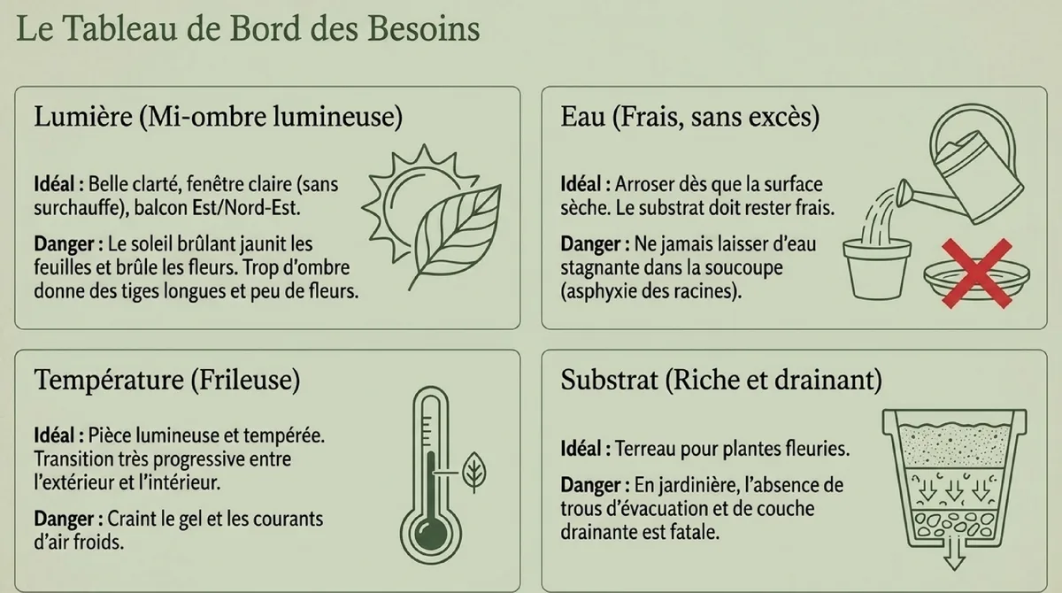 Infographie Où mettre une fleur goutte de sang ?