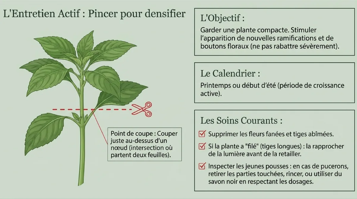 Infographie Quand tailler une goutte de sang ?