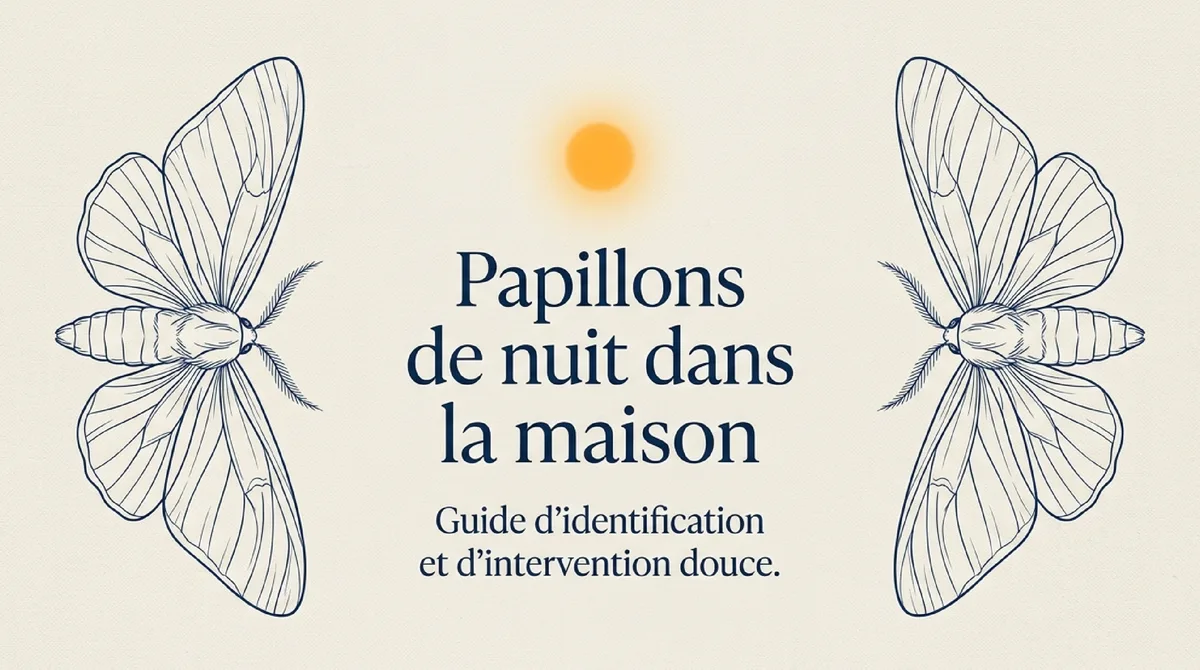 Guide des papillons de nuit dans la maison