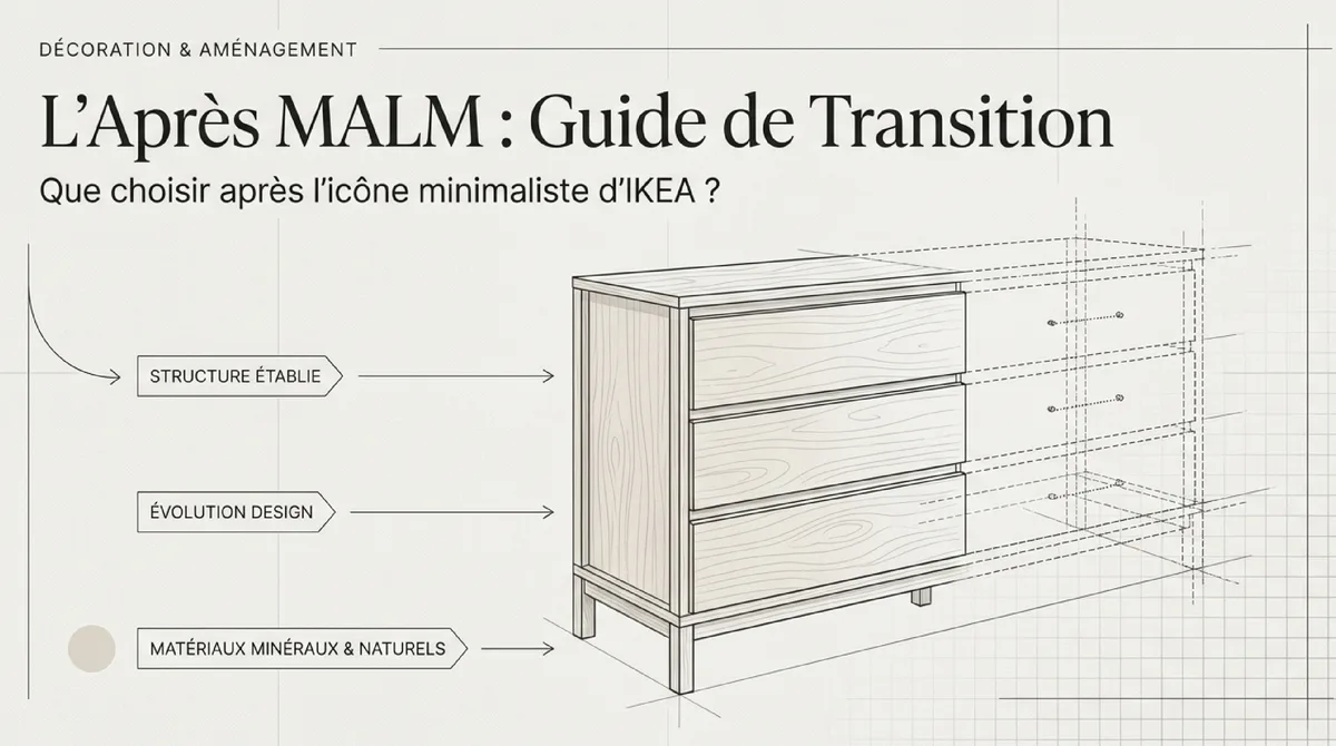 Infographie Pourquoi la commode MALM a marqué autant d’intérieurs