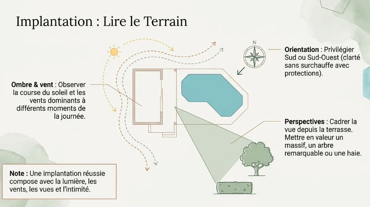 Infographie Choisir l’emplacement et l’architecture avec finesse