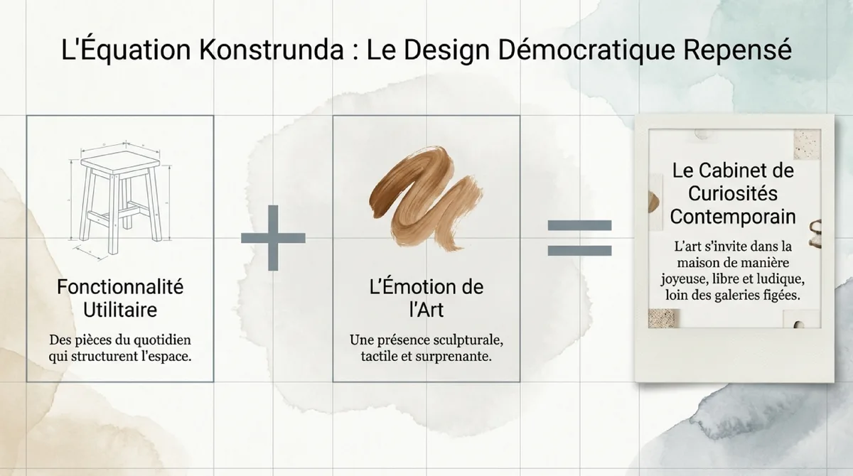 Infographie Une collection pensée comme un terrain d’expression