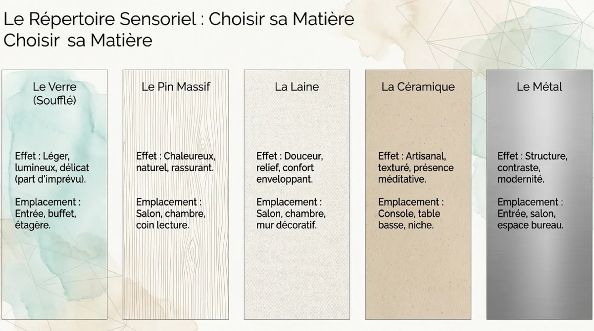 Infographie Comment intégrer ces pièces sans déséquilibrer son intérieur