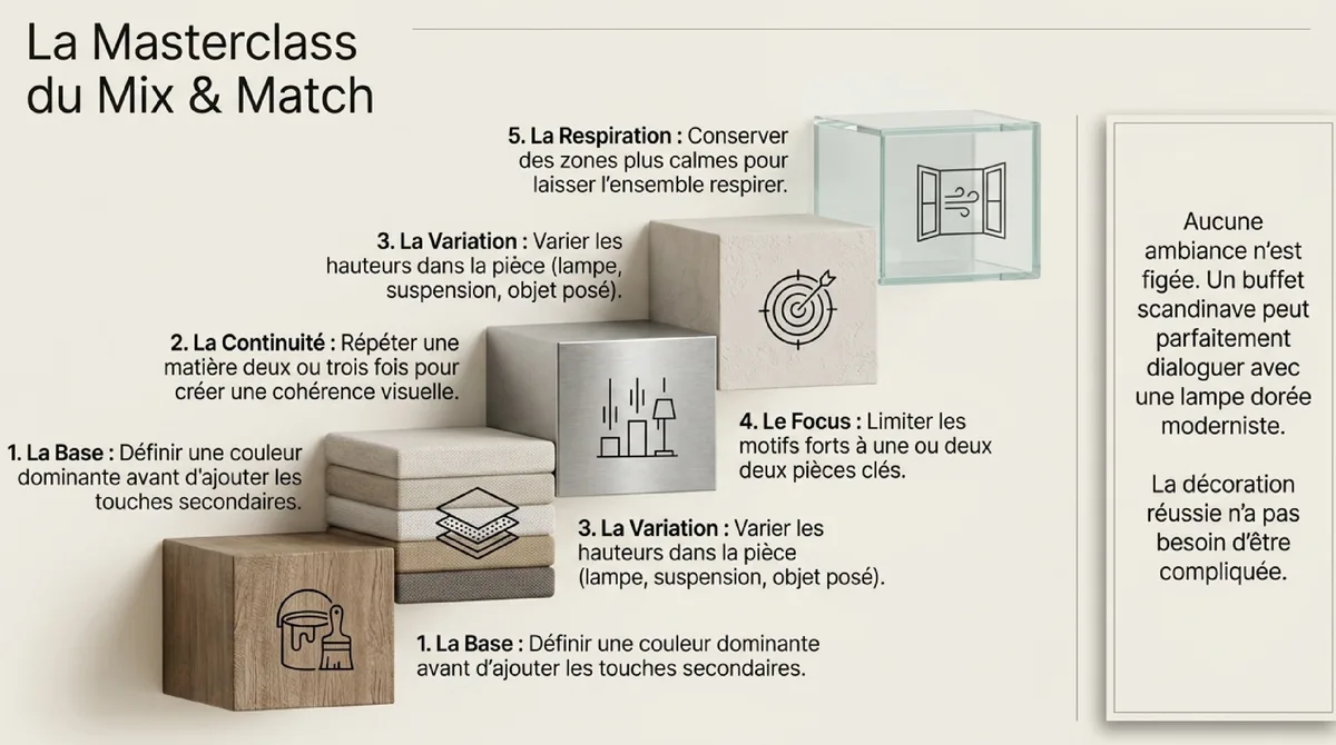 Infographie Quatre collections, quatre façons de réchauffer la maison