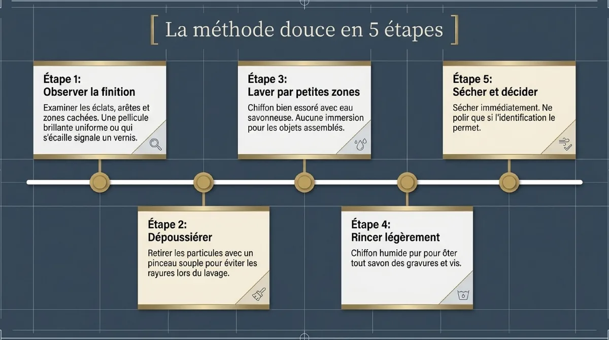 Infographie La méthode rapide en 5 étapes