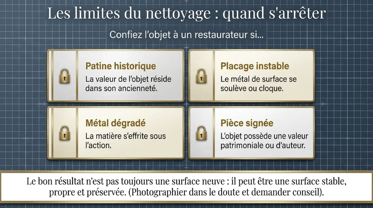 Infographie Quand faut-il s’arrêter ?