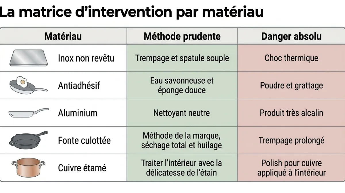 Infographie Le matériel utile