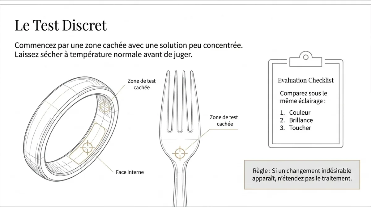 Infographie Comment réaliser un test discret qui donne une réponse fiable