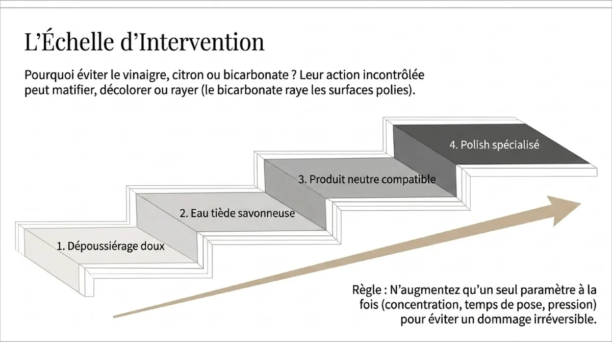 Infographie La méthode détaillée, étape par étape