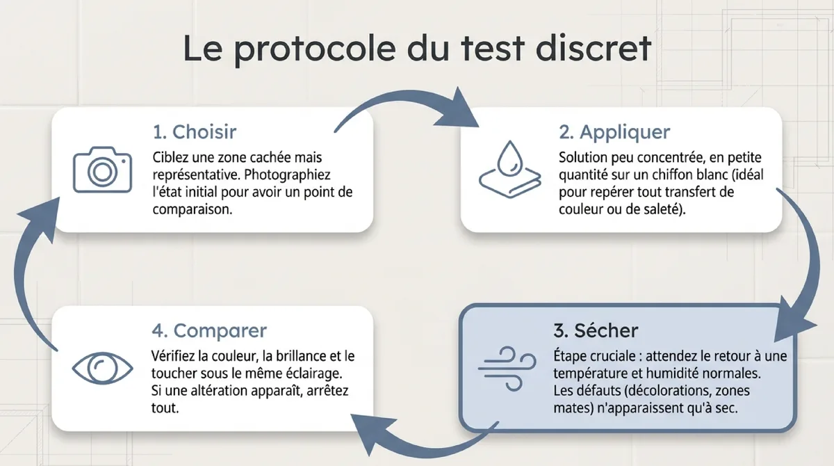 Infographie Comment réaliser un test discret qui donne une réponse fiable